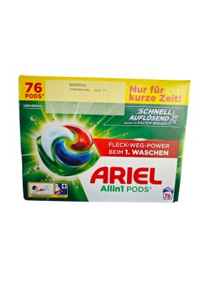 Ariel All-in-1 PODS Universal+ (76 Spălări)