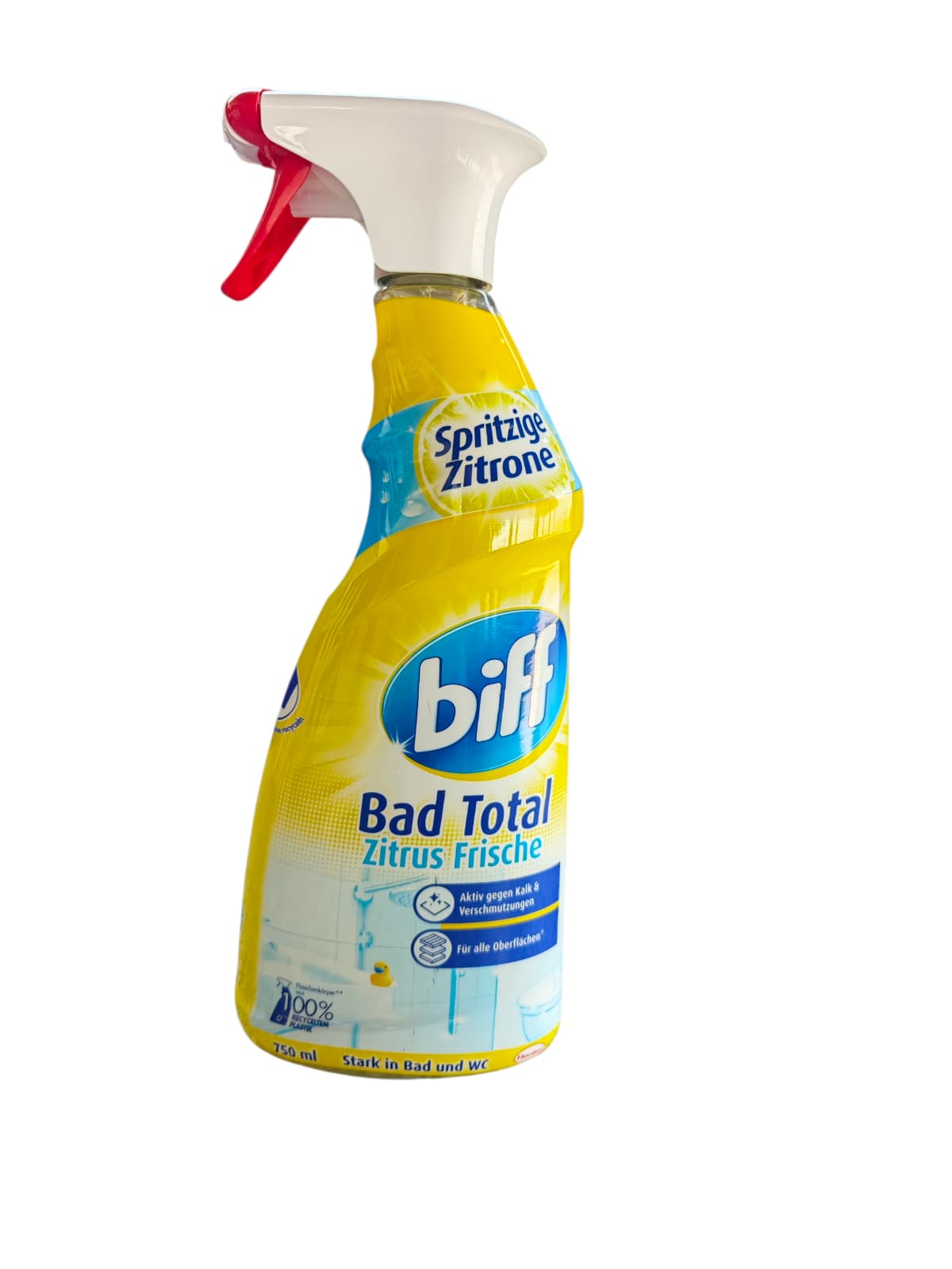 Soluție Curățare Baie Biff Bad Total Zitrus Frische – 750ml