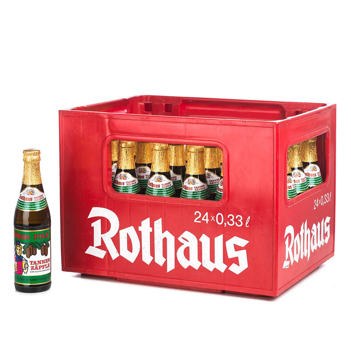 Rothaus Tannenzäpfle 0,33L