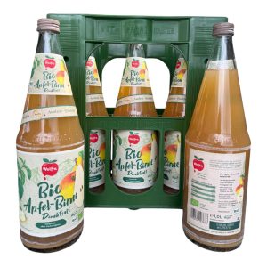 Suc BIO Măr & Pară 100% Natural – 1L Wolfa