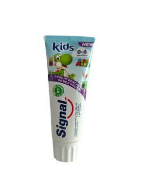 Pastă de dinți Signal Kids Super Mario 0-6 ani Gust Fructat 50 ml